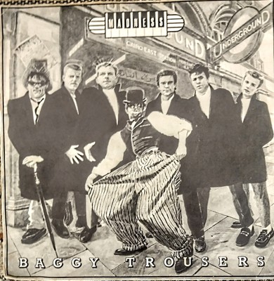 Madness 'Baggy Trousers' Vinyl Single 7'', A1 First Pressing In Pi Tire Sleeve