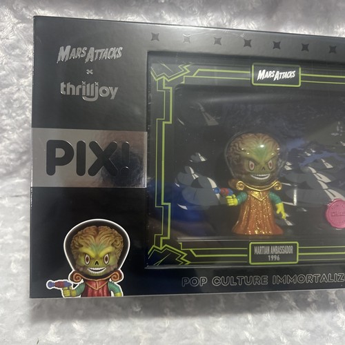 THRILLJOY Pix! Mars Attacks CHASE Martian Soldier 1996 Figure Sealed With Box - 第 2/13 張圖片