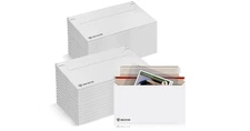 110-Pack Card Shipping Envelopes - 7 x 4.35 Inches Trading Cards Self-Adhesiv...