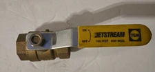 TGM Jetsteam Brass Ball Valve 150WSP 1 1/4" Threaded 600 WOG 
