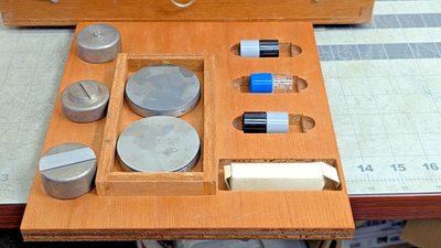 #ad VINTAGE 10 Piece Rockwell Hardness Tester Accessory Togoshi Set Seiki RSOF $190.00