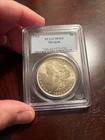 1921 US Morgan Silver Dollar Coin PCGS MS63