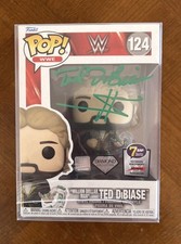Funko Pop WWE #124 Ted DiBiase Diamond MDM - Signed - JSA COA - 45 Made - MINT