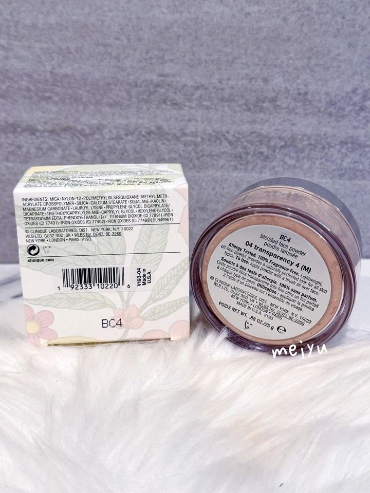 ~04 Transparency 4 (M)~, Clinique Blended Face Powder, 0.88oz/25g, New In Box - Image 2 of 4
