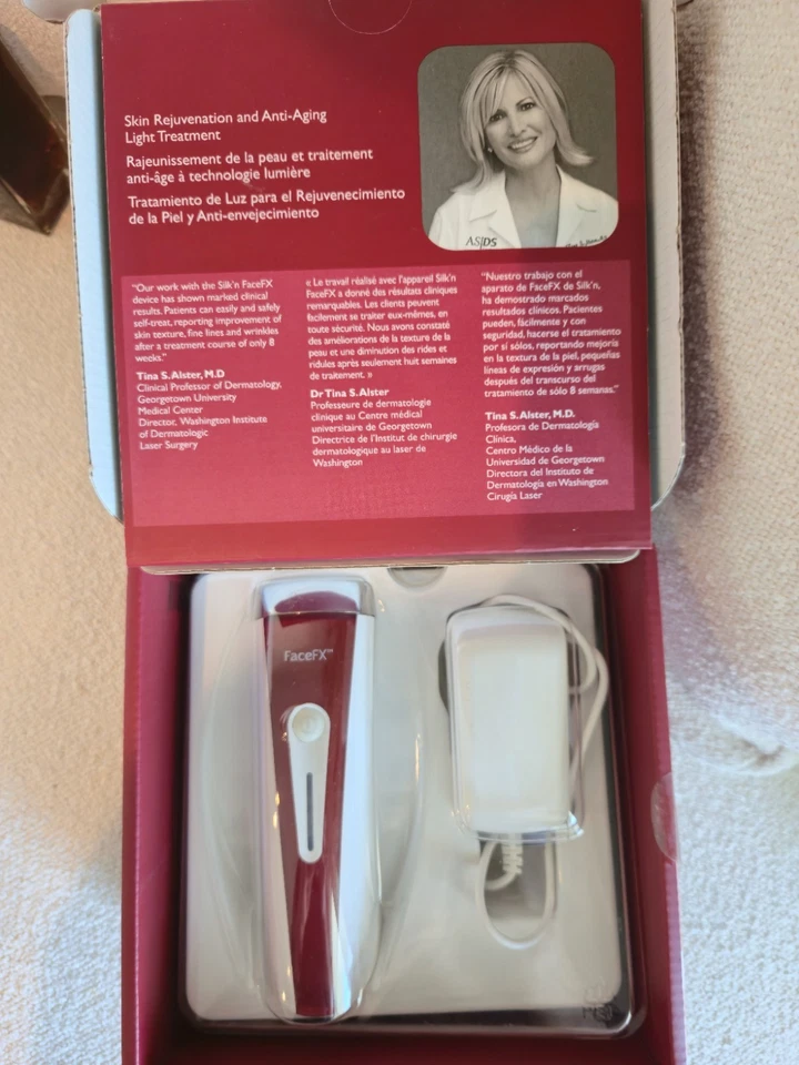 Silk'n FaceFX面部护肤抗衰老手持LED光护理 — 第 3/3 张图片