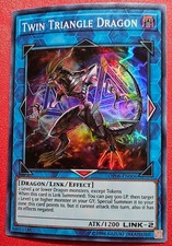 1x Yu-Gi-Oh! Twin Triangle Dragon - OP08-EN006 - Super Rare - NM