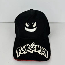 Pokémon Gengar Black Red cap hat glow in the dark kids women men's New