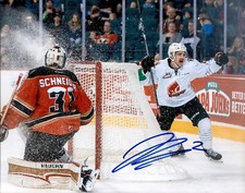 Josh Brook Signed Autographed 8x10 Photo Moose Jaw Warriors