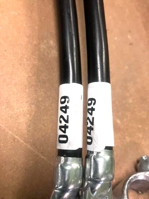 38" Top Post Negative Battery Ground Cable 2 Gauge Deka East Penn MADE IN USA - Image 4 of 4