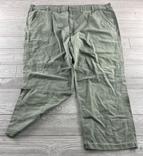 Carhartt Pants Original Dungaree Fit Duck Carpenter B11 MOS Green Mens sz unknow