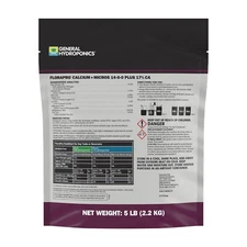 General Hydroponics FloraPro Calcium + Micros 5 LB Commercial Fertilizer