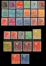 Germany: Lot 75: (Stamp details below) Scott 2024 Catalog Value $35.75