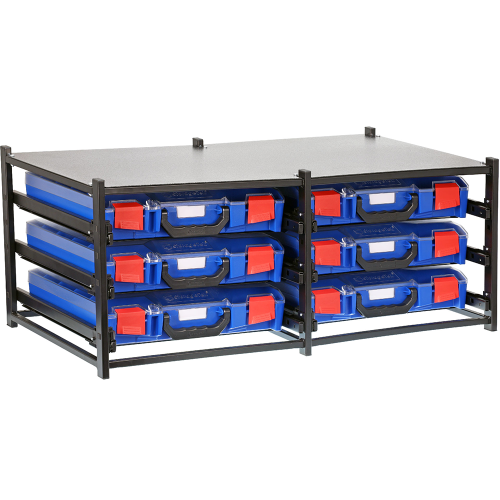 StorageTek Van Storage Racking Shelving Rola Case Ezi-pak Rolacase VAS ...