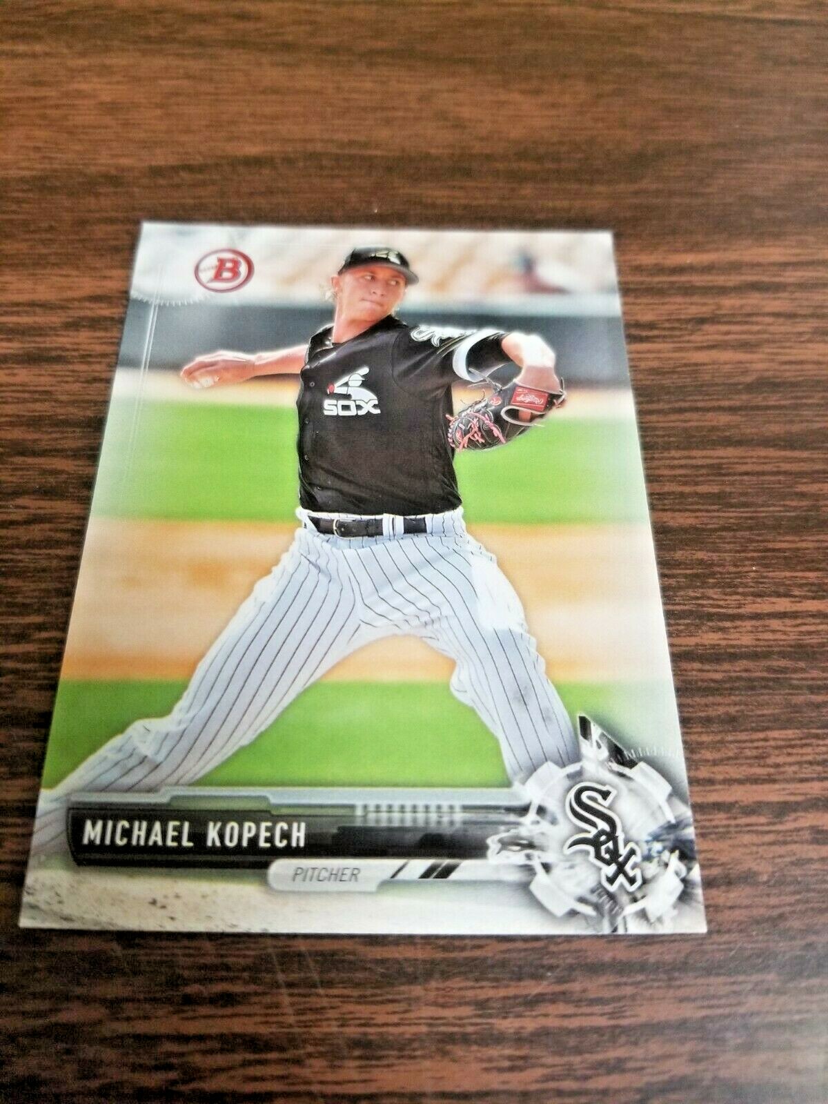 MICHAEL KOPECH 2017 BOWMAN DRAFT CARD BD-34 CHICAGO WHITE SOX (ROOKIE BASE)