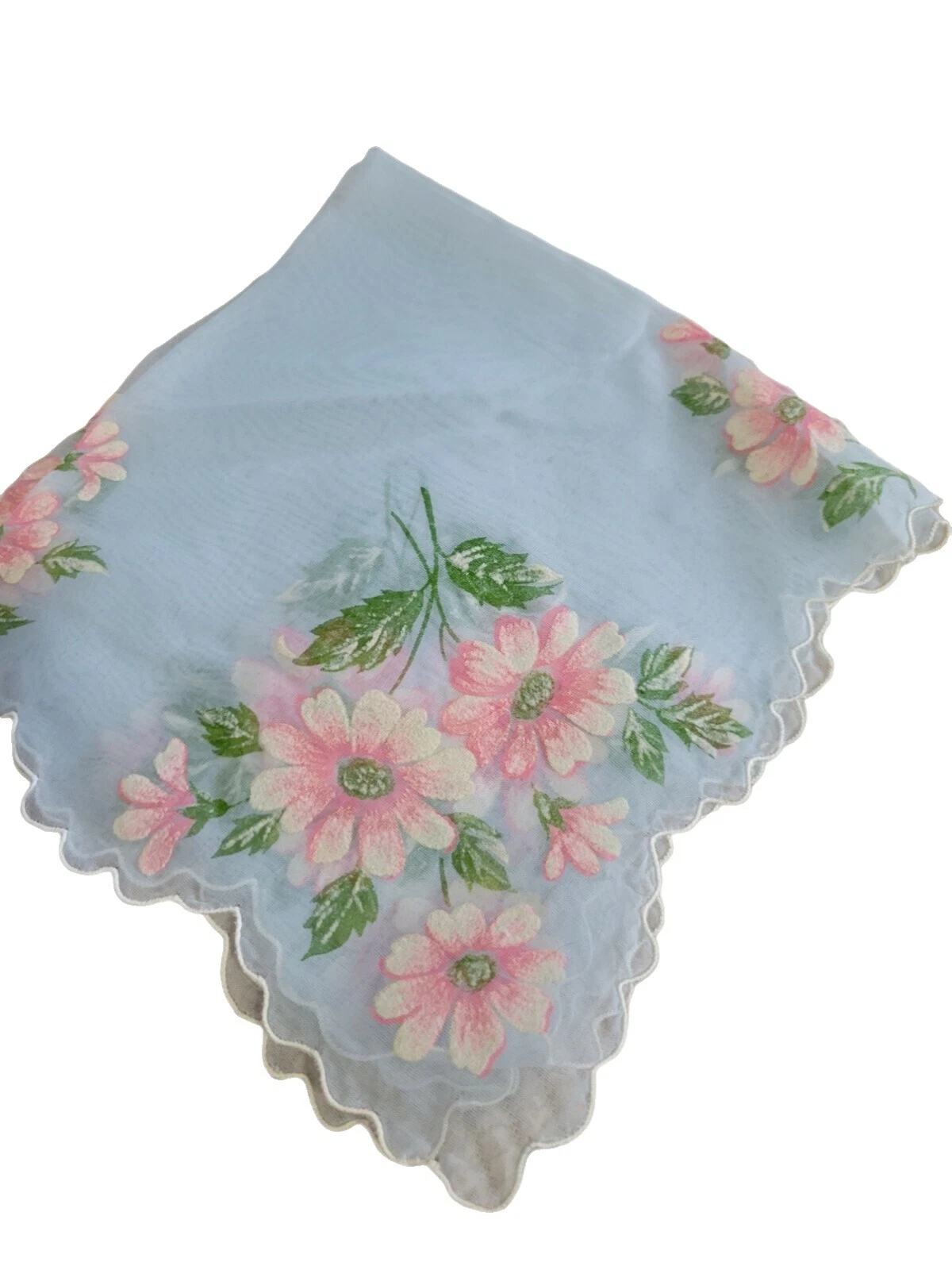 Gasa Floral Pañuelos vintage Plain & Solid