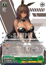NIKKE Weiss Schwarz "Finale" Noir NIK/S117-E032 RR Double Rare