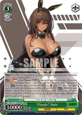 NIKKE Weiss Schwarz "Finale" Noir NIK/S117-E032 RR Double Rare