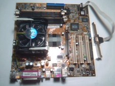 Motherboard P4 ASUS P4S533-MX Rev:2.0 w 2.4GHz Celeron CPU