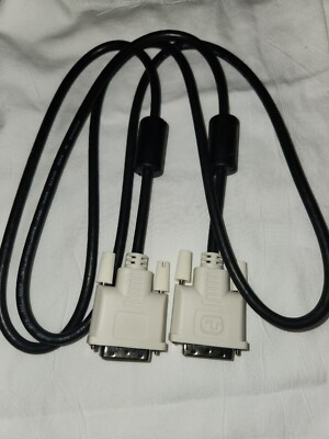 DVI Cable 3 Feet DVI-D Male to Male Monitor Cord for PC Projector Display LCD TV