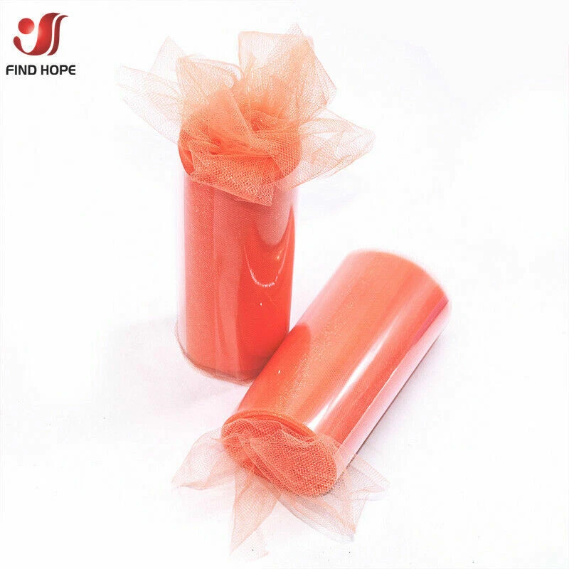 Tulle Fabric 6"X10yds Wedding Bridal Party Festival Decor Bow Tutu Sewing Craft - Image 3 of 4