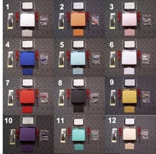 GBA SP Replacement Housing Shell,Plastic LCDLens Cover, Solid Colors-Pick Color 