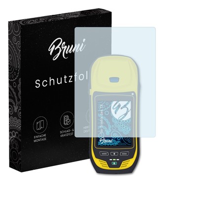 Bruni 2x Folie für Trimble Geo 7X Schutzfolie Displayschutzfolie