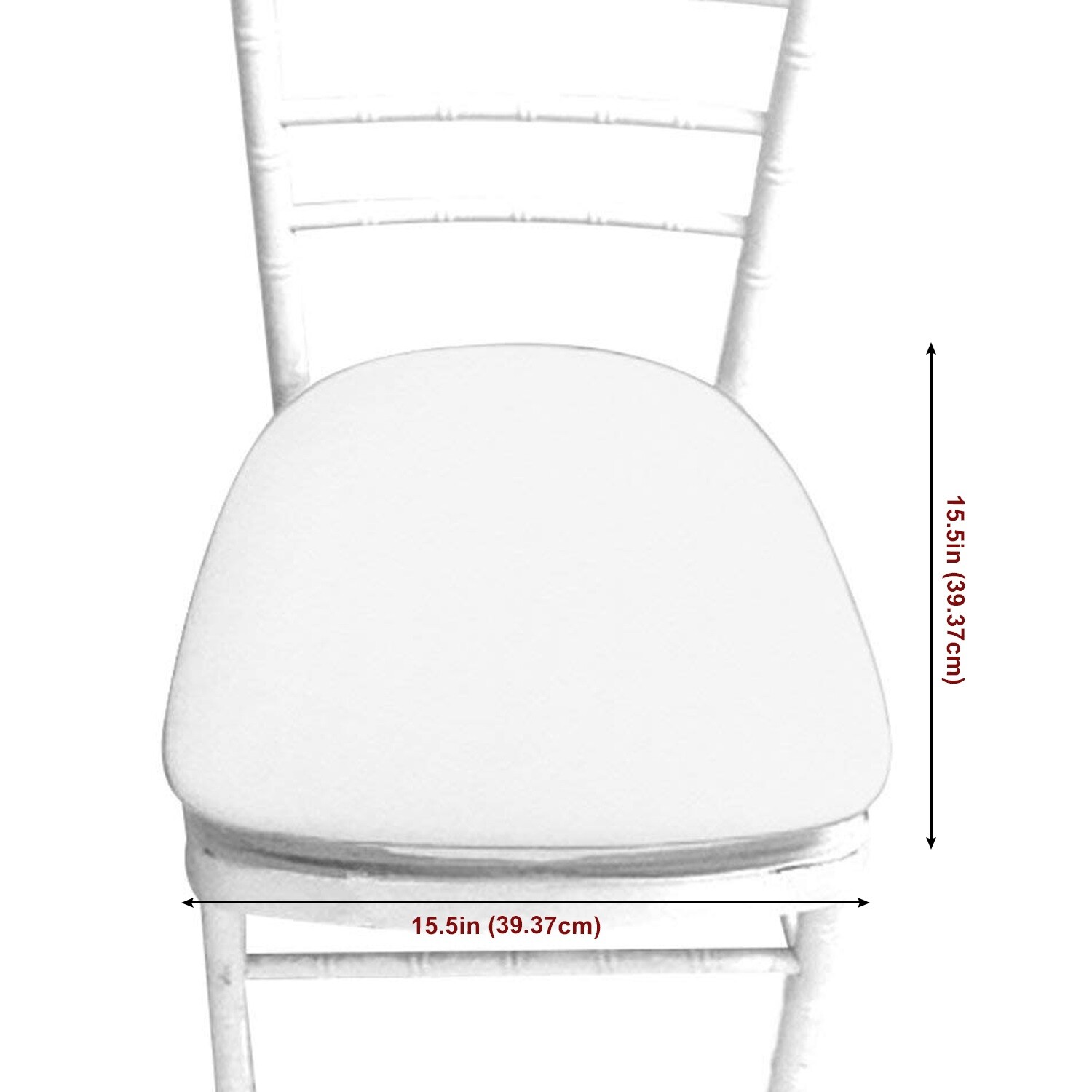 ROUND Chiavari Chair Cushion SEAT COVERS Dining REMOVABLE Bar Stool