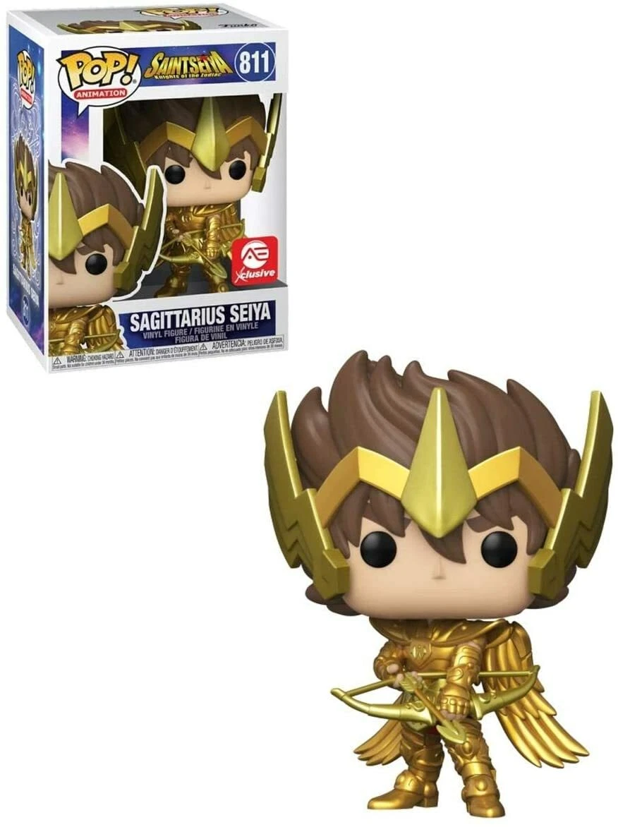 Funko POP! Saint Seiya Sagittarius Seiya Gold (Alliance Entertainment  Exclusive)