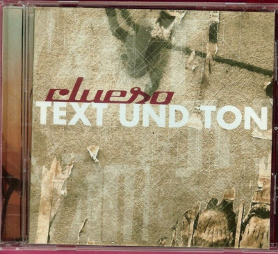 Clueso -Text Und Ton - CD - USED - CLEAN - FREE SHIPPING