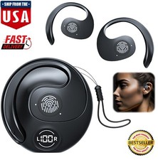 Ear-Hook Bluetooth 5.3 Headset TWS Wireless Earphones Earbuds Stereo Headphones