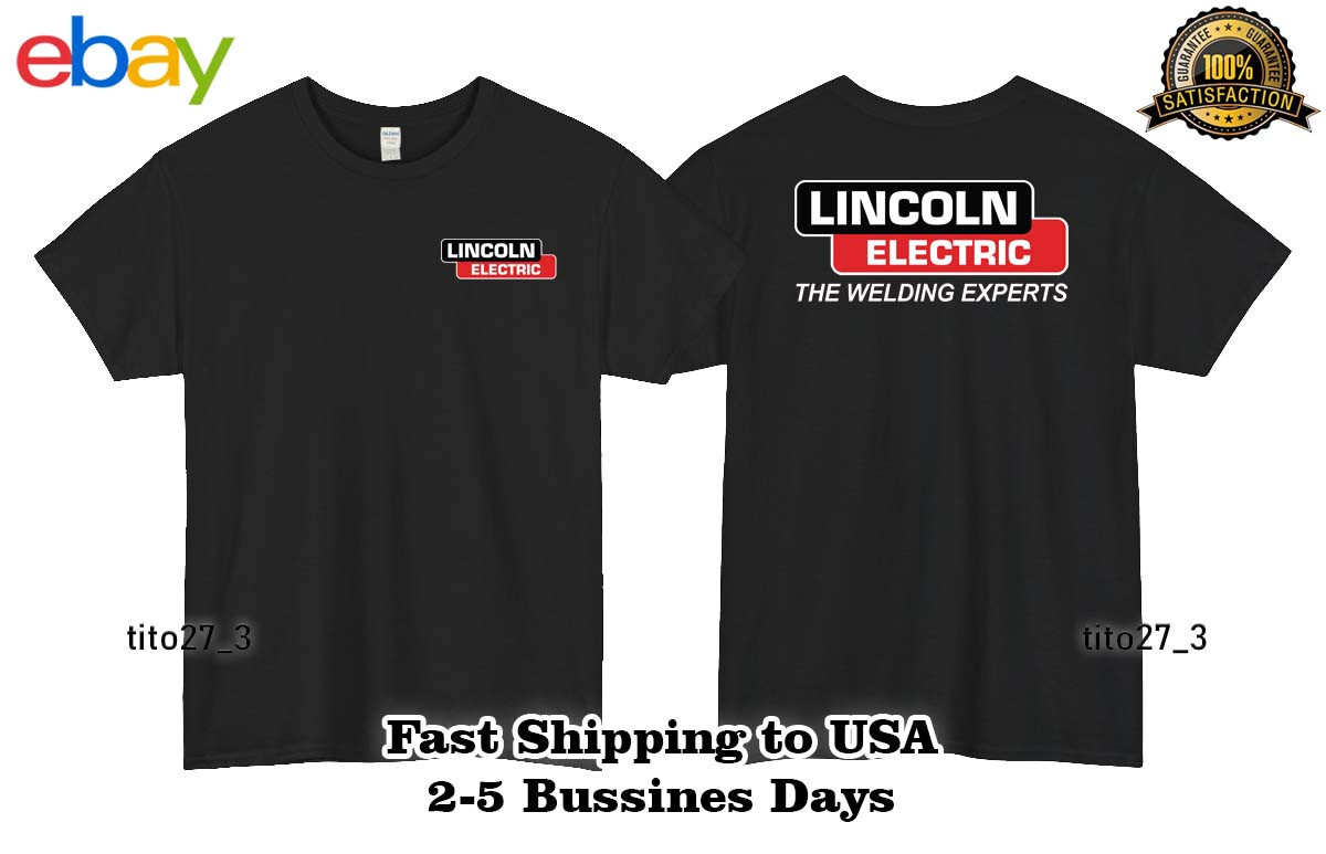 New Shirt Lincoln Electric LOGO T-Shirt American Funny T-Shirt Size S-5XL