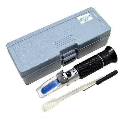 HQRP Sugar Refractometer Brix & Beer Sugar Wine Wort Tester SG 0-32%