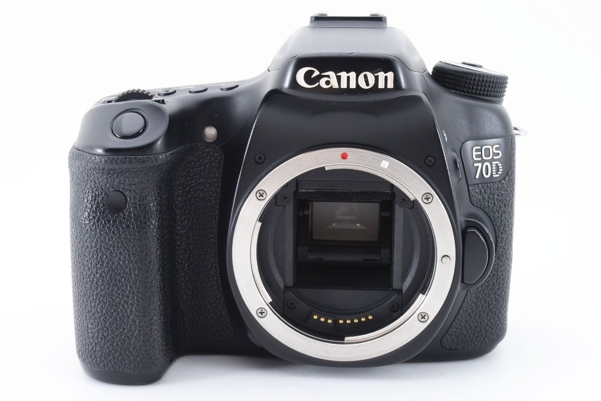 Canon EOS 70D 20.2MP 22-55mm/40mm Lens set [Exc++] w/SD card,Strap