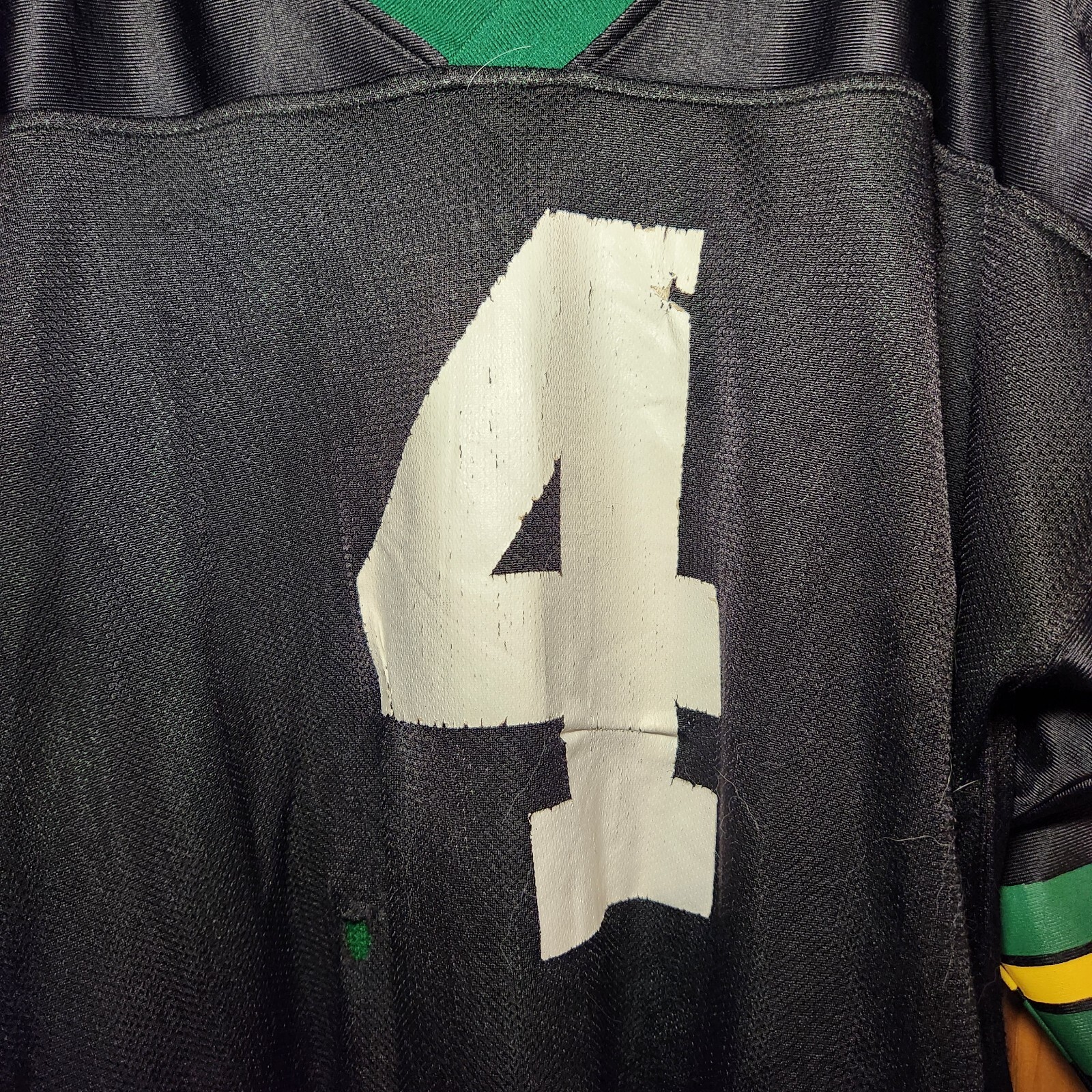 Vintage  Brett Favre #4 Green Bay Packers Reebok Reversible Jersey Size 52 thumbnail 12