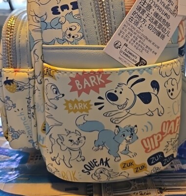 Disney Parks Critters Loungefly Mini Backpack Pascal, Pluto 