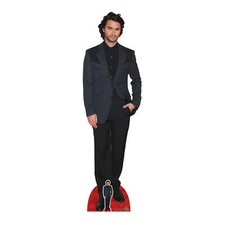 Chase Stokes Black Shirt Celebrity Cardboard Cutout with Free Mini Standee