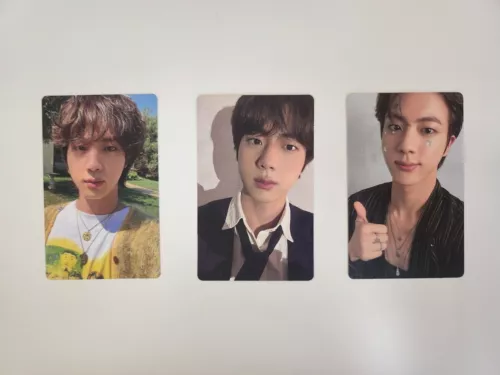 Tarjeta fotográfica limitada oficial BTS Jin The Astronaut POB Kpop PC