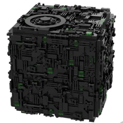 A Type of Spaceship 1363 Pieces Model MOC-112646 Building Blocks Toys Set