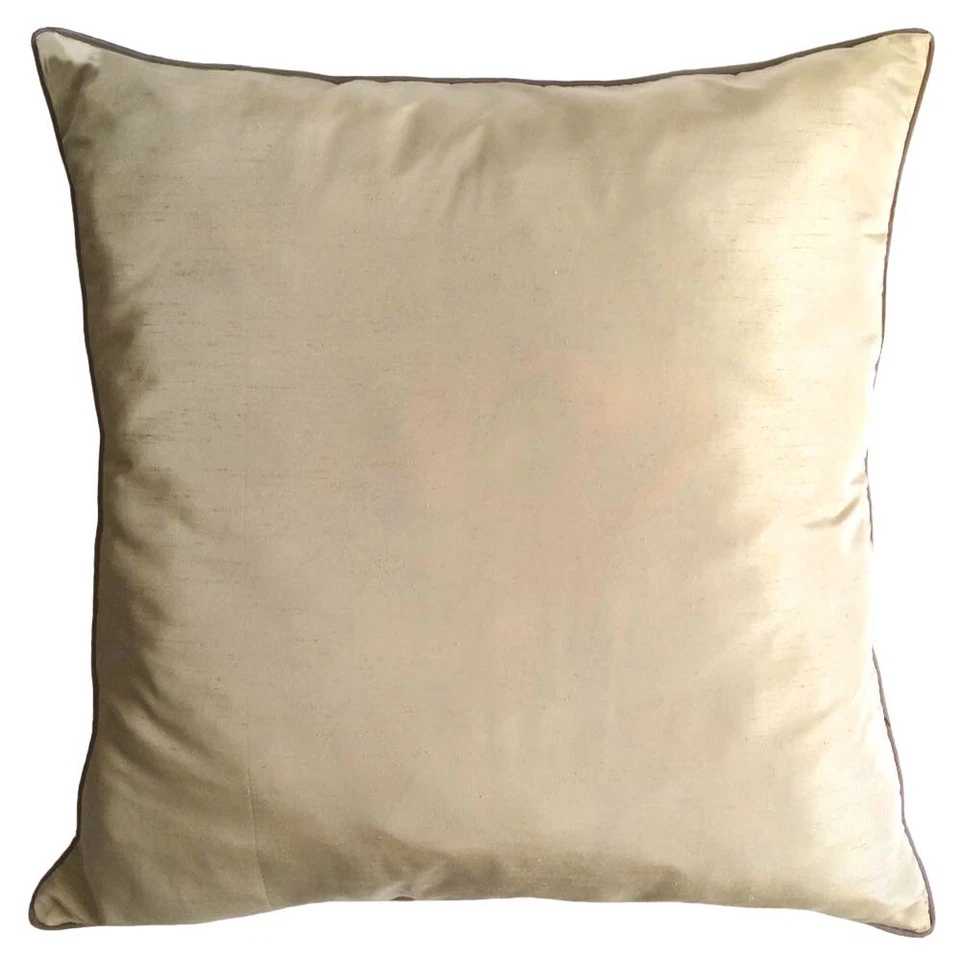 3 pcs Satin/Chennille Floral Damask Pattern Purple Pillow Case/Cushion Cover Set - Image 3 of 4