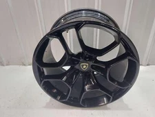 17 LAMBORGHINI HURACAN LP610-4 COUPE ALLOY WHEEL RIM 20X11 BLACK 5 Y SPOKE *NOTE