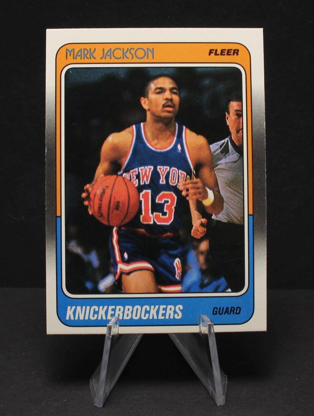 1988 Fleer #82 Mark Jackson New York Knicks Rookie Card