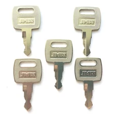 5 John Deere Tractor & Combine Ignition Keys replaces part RE183935 -Ships Free!