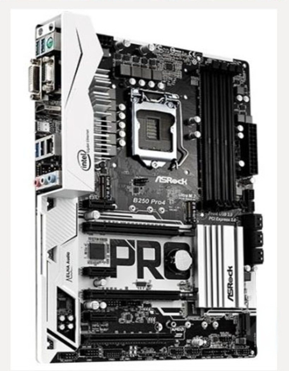 For ASRock B250 Pro4 Desktop Intel B250 B250M DDR4 Motherboard LGA