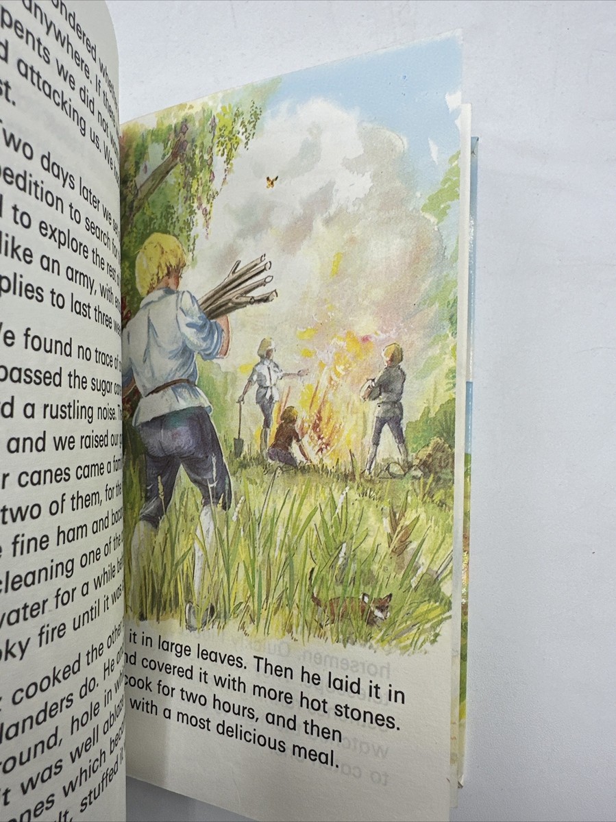 Ladybird Children's Classics Swiss Family Robinson Hardcover 1979