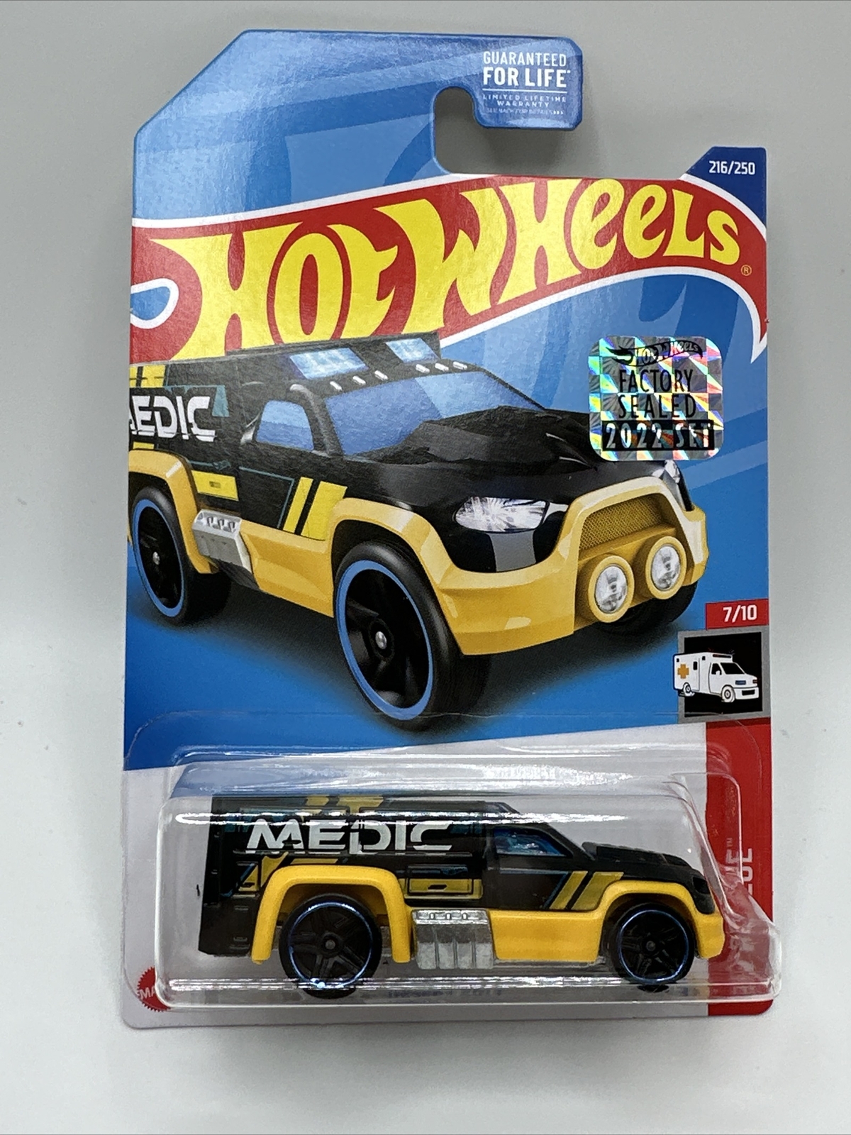 Hot Wheels Rescue Duty HW Rescue Black And Yellow From 2022 Factory Set
