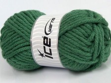4-Skein Lot Atlas Superbulky Yarn Acrylic 4x100g/65m Green alt2