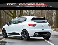 CUP Dachspoiler Ansatz SCHWARZ für Renault Clio MK4 RS Heck Verlängerung CUP Dachspoiler Ansatz SCHWARZ für Renault Clio MK4 RS Heck Verlängerung