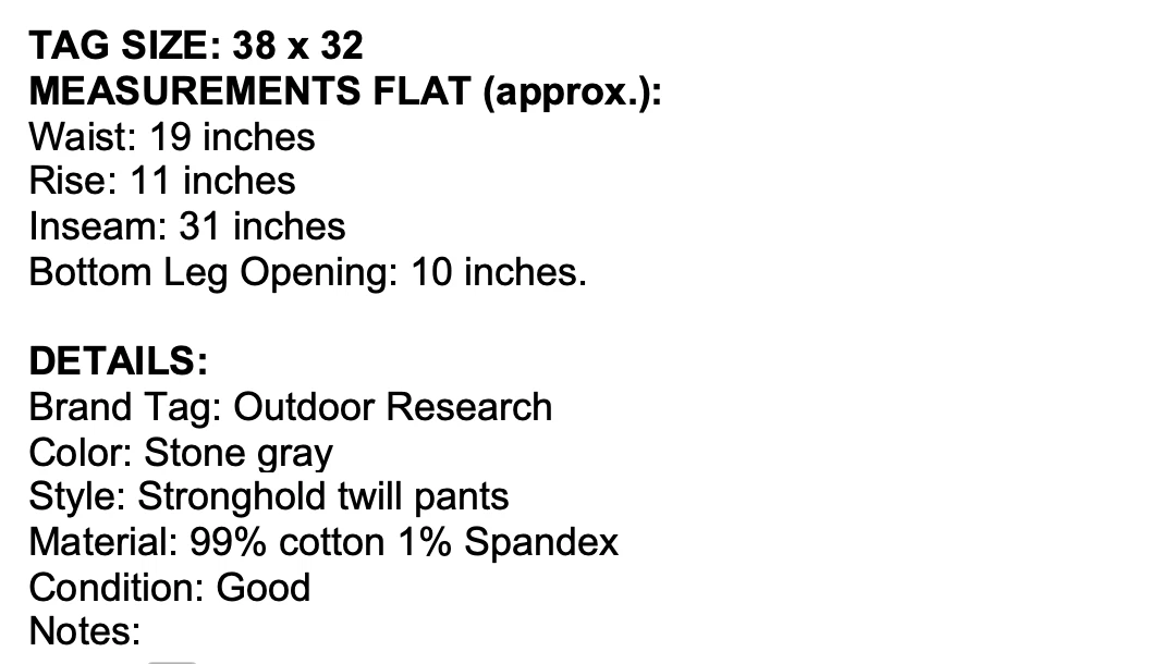 outdoor-research stronghold stretch heavyweight twill pants