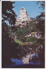 Disneyland Tomorrowland Walt Disney Productions Vintage UNPOSTED Postcard 1950s