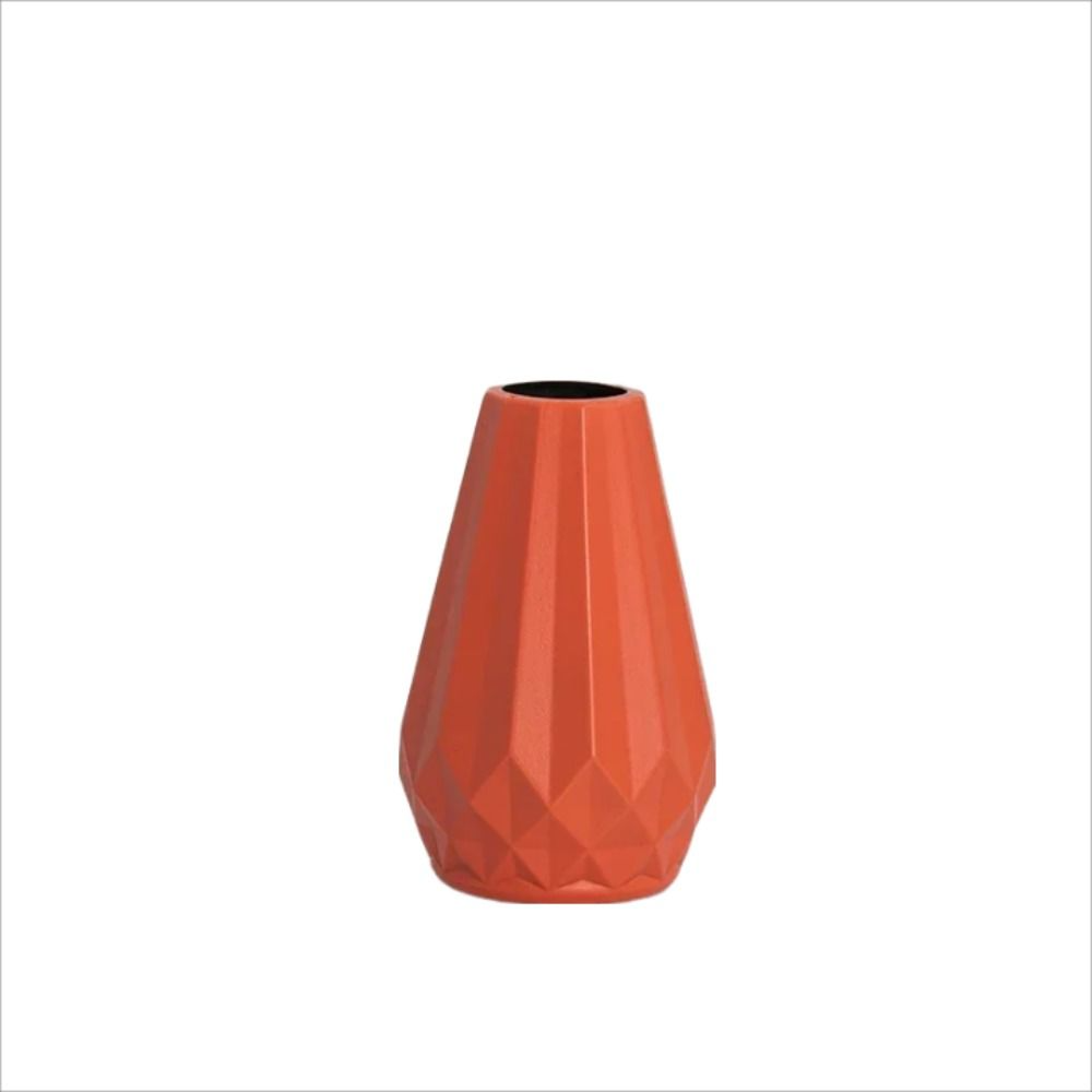 Plastic Flower Vase Diamond Shaped Flower Arrangement Flower Pot Living